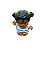 Fisher Price Little People 1998 African American Girl Abc Surprise School - £3.95 GBP