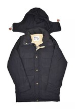 Vintage Woolrich Coat Mens S Black Insulated Mountain Parka Jacket Made in USA - £53.57 GBP