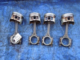 88-91 Honda Civic CRX D15B2 1.5L pistons and rods assembly OEM engine mo... - $139.99