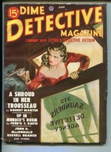 Dime Detective 06/1949-SAUNDERS-DAVIS-JOHN D MACDONALD-PULP-HARD BOILED-fn - £101.44 GBP
