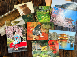 Vintage Japanese International Tourist City Kyoto Japan Postcards Lot Of 11 - £19.61 GBP