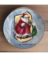 Royal Norfolk Decorative Cookies Plate 7.5&quot; Old World Santa Father Chris... - $9.89