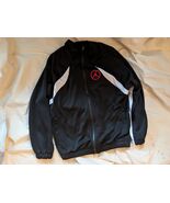 Jordan Jumpman Logo Rojo Deporte Chándal Full Cremallera Chaqueta Negro ... - $1,331.60 MXN