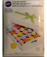 Wilton Cupcake Carrier Holder With Cover 24 Cupcakes White Box New Sealed - £9.51 GBP