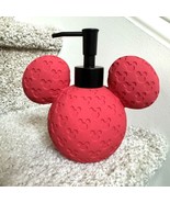 Disney Mickey Mouse Lotion/Soap Pump Dispenser Red - Embossed w/ Mickey ... - $376.73 MXN
