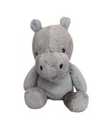 Jellycat Nimbus Gray Hippo Plush 10&quot; Rare Small Hippopotamus Stuffed Ani... - £39.30 GBP