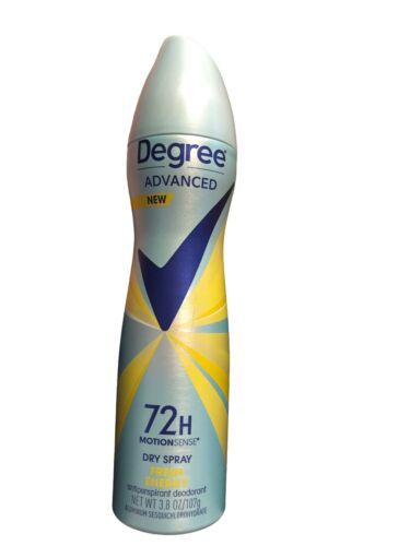 Degree 72H Antiperspirant Deodorant Dry Spray FRESH ENERGY Exp  10/25 - $12.08