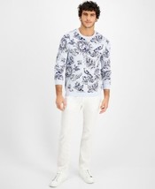 $70 Inc International Concepts Men&#39;s Baroque Floral Sweater Size Large - $31.68