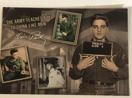 Elvis Presley Postcard Elvis In Military Uniform - £2.71 GBP