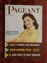 PAGEANT Magazine October 1957 Oct 57 Nicholas Ray Eugene O&#39;neill Gypsy Rose Lee - £11.84 GBP