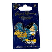 NEW Disney Parks Shanghai China Grand Opening Mickey Mouse Pin#121349 JEWELED - £13.30 GBP