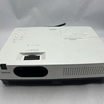 Sanyo PLC-XD2600 XGA Projector  TESTED but needs a power cord - $24.15