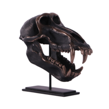 Monkey Baboon Skull Life Size Statue - £125.44 GBP