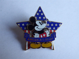 Disney Trading Pins 61628 Mickey Mouse - Patriotic - America&#39;s Hero - £11.17 GBP