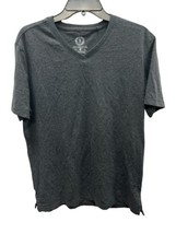 allbrand365 Mens V-Neck T-Shirt Size Large Color Grey - £38.92 GBP