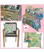 2pk Tommy Bahama Pink Green 18x18 Indoor Outdoor Tropical Palm Floral Pi... - £27.24 GBP
