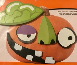 Creatology ZOMBIE BRAINS Wood Pumpkin 5 Pc Decorating Kit - Halloween Decor! NEW - £4.12 GBP