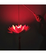 Premium Portable Lotus Lantern | LED Festival Lamp - $24.00