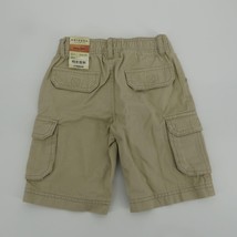 Arizona Boys Elastic Waist Tan Cargo Short 4T NWT - £7.79 GBP