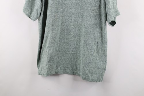 Vtg Carhartt Mens XL Faded Spell Out Heavyweight Pocket T-Shirt Heather Green Item image 3