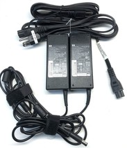 Lot of 2 Genuine HP Laptop Charger AC Power Adapter 463554-001 463955-001 90W - £18.90 GBP
