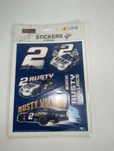 1990&#39;s Vintage #2 Miller Lite Rusty Wallace Nascar Stickers Unopened - £7.82 GBP