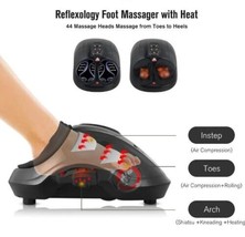 Foot Massager Machine with Heat-Deep Kneading Foot Reflexology  - £39.29 GBP