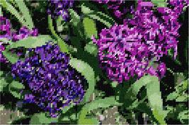 Pepita Needlepoint Canvas: Hyacinth, 10&quot; x 7&quot; - £39.82 GBP+