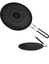 Silicone Splatter Guard 13-Inch, Silicone Splatter Screen for Frying Pan... - £14.51 GBP