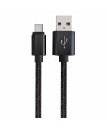 Type C Fast Braided USB Charge Cable For Samsung S23 24 Note 20 Ultra S1... - $10.94 CAD