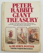 PETER RABBIT Giant Treasury 1980 Beatrix Potter Original Illustrations Derrydale - £3.98 GBP