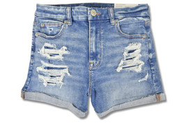 American Eagle 6588967 Curvy Fit Destroyed Cuffed Jean Shortie Shorts, L... - $29.96