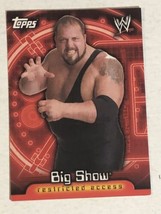 Big Show Trading Card WWE Topps 2006 #2 - £1.56 GBP