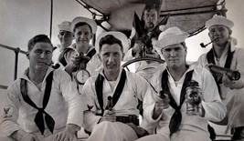 Vintage Photo;Sailors With Guns On U.S.S. Wilmington; China;Circa 1912 - £11.95 GBP