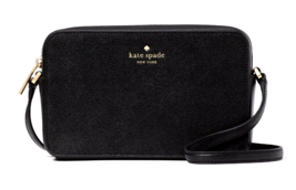 New Kate Spade Sienna Crossbody bag Leather Black with Dust bag - £75.72 GBP