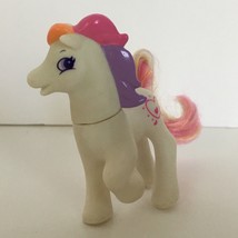 My Little Pony McDonalds Toy 1998 Light Heart White Pink Purple Orange Mane 3&quot; - £2.35 GBP
