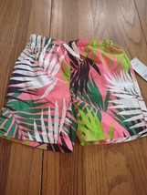 City Streets 24 Months Boys Swim Shorts Palm Leaves - $13.86