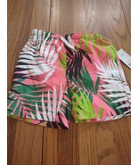 City Streets 24 Months Boys Swim Shorts Palm Leaves - $13.86