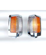 Chrome Corner Light Side Signal Lamp For Nissan D21 Pickup 1990-97 LH+RH... - $32.22