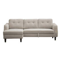 BELAGIO SOFA BED WITH CHAISE BEIGE LEFT - £1,514.48 GBP