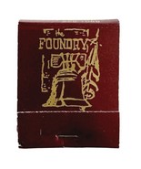 The Foundry Restaurant Vintage Matchbook Closed Massachusetts Unused E34m3 - $14.99