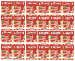 Cloetta Läkerol Strawberry Sugar Free Licorice Pastilles 25g * 24 pack 21oz - $69.29