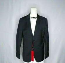 New Hugo Boss Hugo Men's Regular Fit Business Suit Jacket Black, 38R - MSRP $495 - $103.95