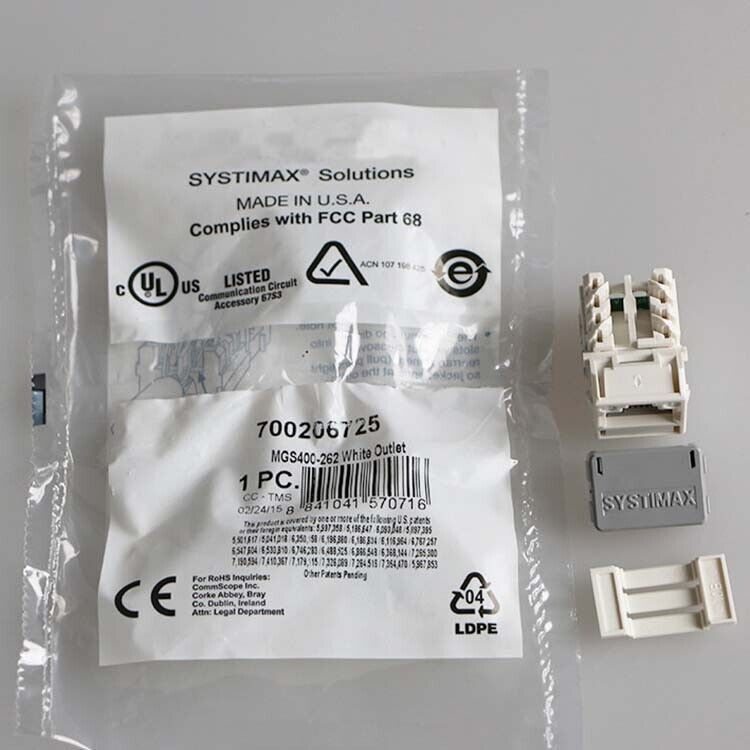 50PCS RJ45CAT6 MGS400-262 For Commscope Six Types of Network Information... - $83.98