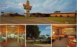 Pony Express Motor Inn Restaurant and Lounge St. Joseph MO Postcard PC430 - £3.92 GBP