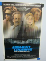 Midnight Crossing Faye Dunaway Kim Cattrall Original Vintage Video Movie Poster - £14.40 GBP