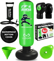 Punching Bag for Kids with Boxing Gloves Ages 4-12 – 63" Inflatable Boxi... - $57.92