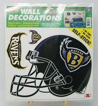 Baltimore Ravens Football Wall Decorations Color Clings Champion Series NIP - £7.76 GBP
