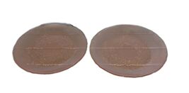 Two Vintage Arcoroc Rosaline Floral Pink Glass Dinner Plates 10” - $21.02 CAD