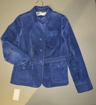 Talbots Petites Blue Blazer Jacket Women’s Size 6P - £46.80 GBP